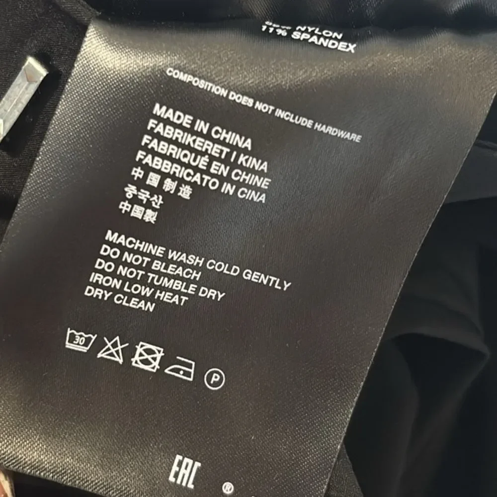 Heliot Emil Moraine Slim Fit Bootcut Trouser Pant Snap Cuff Zipper Details DK 36 - Picture 13 of 14